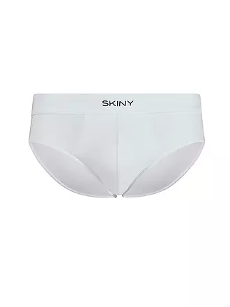 SKINY | Brasil Slip Coton Bio Deluxe Anthra | weiss